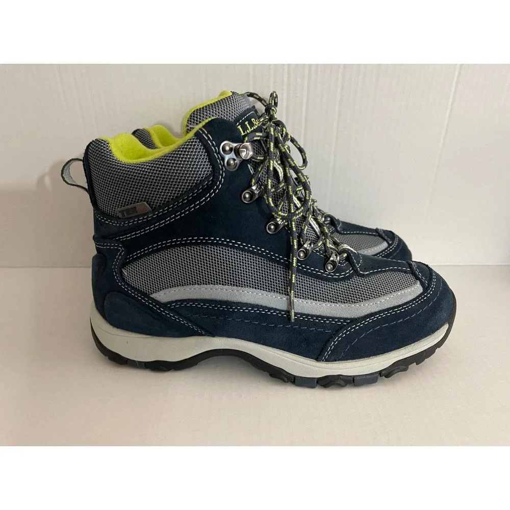L.L. Bean Waterproof Hiking Boots Women's 9 Blue Trail Outdoor